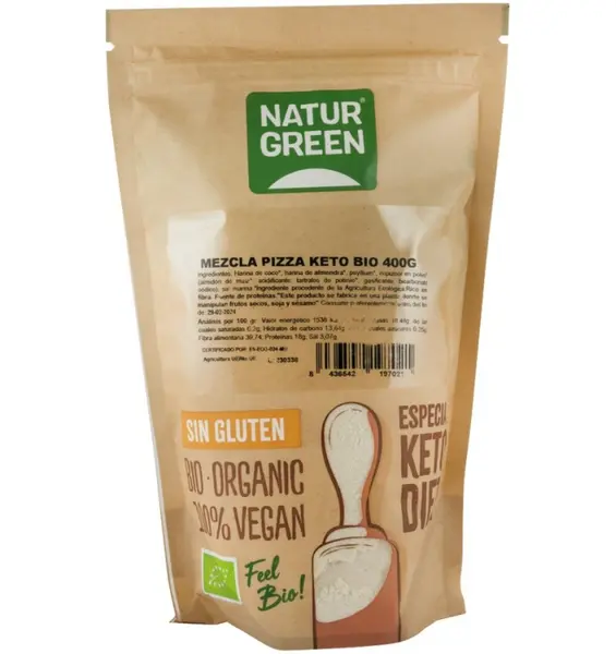 ECO/BIO Amestec pentru pizza keto, 400gr