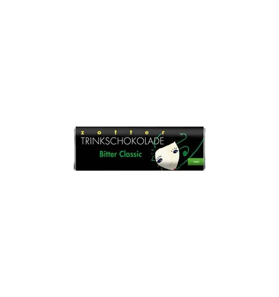 ECO/BIO Ciocolata de baut Bitter classic 22g, Fair