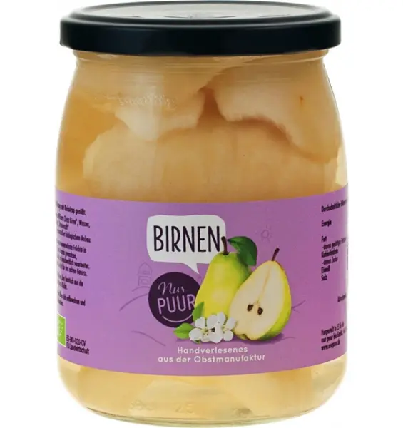 ECO/BIO Compot de pere 500gr