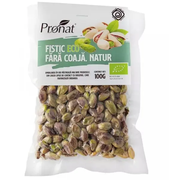 ECO/BIO Fistic natur, fara coaja 100g