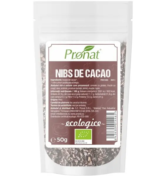 ECO/BIO Nibs crud 50gr