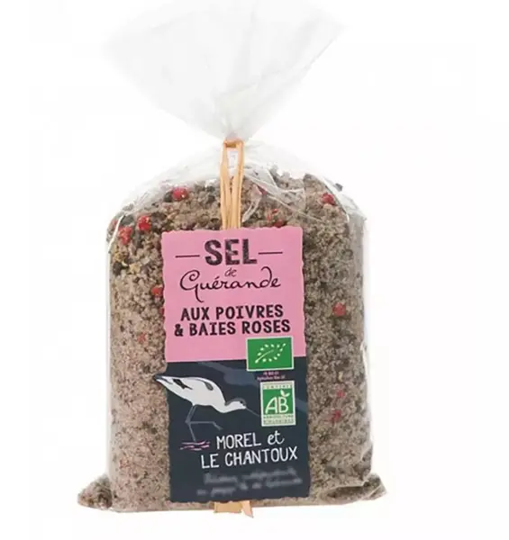 ECO/BIO Sare celtica aromantizata cu piper multicolor 250gr