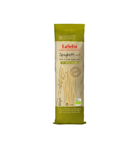 ECO/BIO Spaghete din grau dur nr.5 500gr