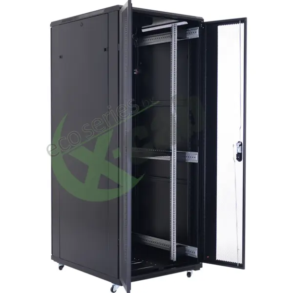 Eco series Cabinet metalic de podea 19”, tip rack stand alone, 42U 800x1000 mm, Eco Xcab A3 MD