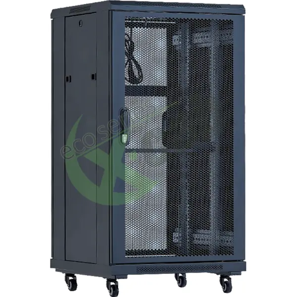 Eco Xcab Cabinet metalic Xcab A36627.9004 27U, Stand alone, 600 x 600, Metal door, Negru