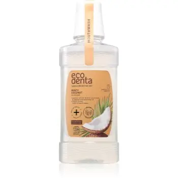 Ecodenta Minty Coconut apă de gură cu cocos