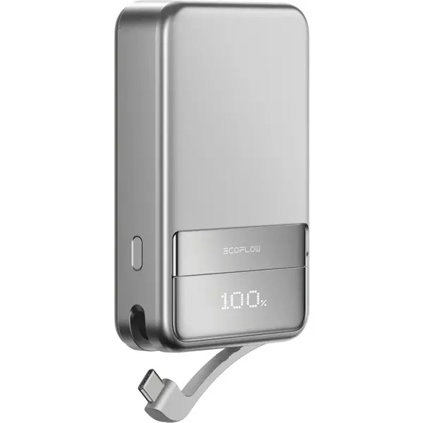 ECOFLOW Baterie externa EcoFlow Rapid MagSafe Qi2 10000 mAh, Gri