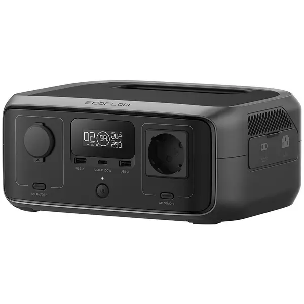 ECOFLOW Statie de incarcare portabila ECOFLOW River 3 UPS, 245 Wh, 300W