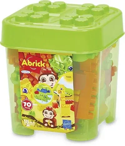 ECOIFFIER ABRICK SET CONSTRUCTIE ANIMALE 70 PIESE