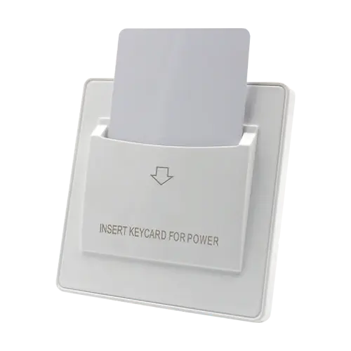 Economizor Mifare 13.56 MHz, alb, 110-220 V, 6000W CSH-MI-1356