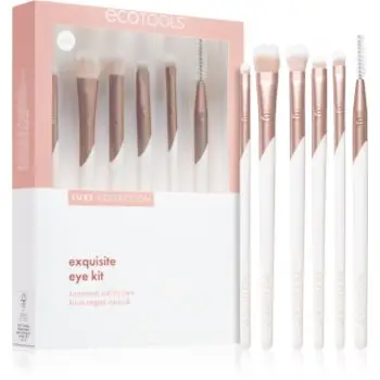 EcoTools Luxe Collection Exquisite set perii machiaj pentru ochi și sprâncene