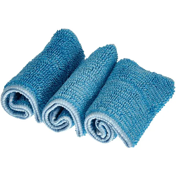 Ecovacs Laveta mop Ecovacs D-CC3D, compatibil DEEBOT 600/601/605, 3 bucati, Albastru