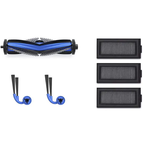 Ecovacs Set accesorii aspirator robot Ecovacs X11 Family, 1 perie principala, 2 perii laterale, 3 filtre antibacteriene