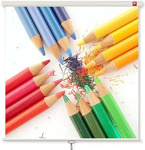 Ecran de proiectie Avtek Wall 200, 200x200 cm