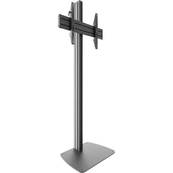 Edbak Suport TV/Monitor Edbak STDV100, montare pe podea, 40-75 inch, 80 kg, VESA 600x400, Negru
