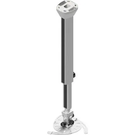 Edbak Suport universal de tavan pentru proiector Edbak PMV100W, greutate maxima suportata 15 kg, Alb-Gri