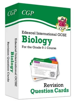 Edexcel International GCSE Biology: Revision Question Cards, Hardback/CGP Books
