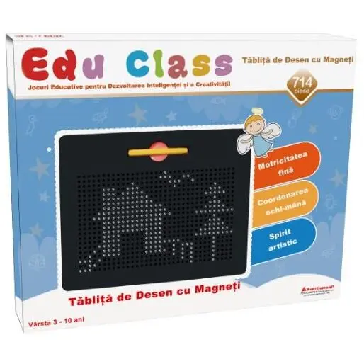 EDU CLASS Tablita de desen cu magneti - 714 piese