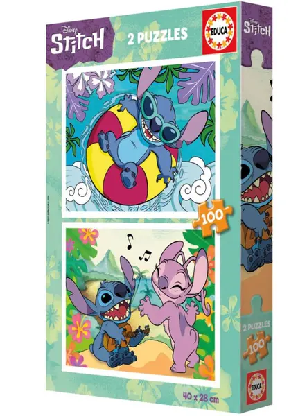 Educa 2x100 Disney Stich (80-19998)