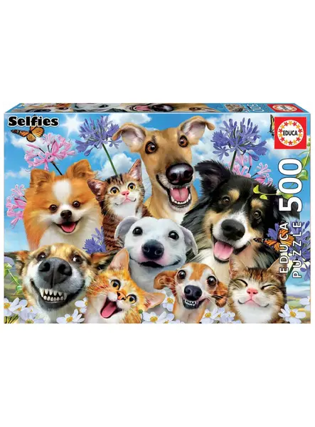 Educa 500 Pcs Selfie Fun In The Sun Puzzle (017983)