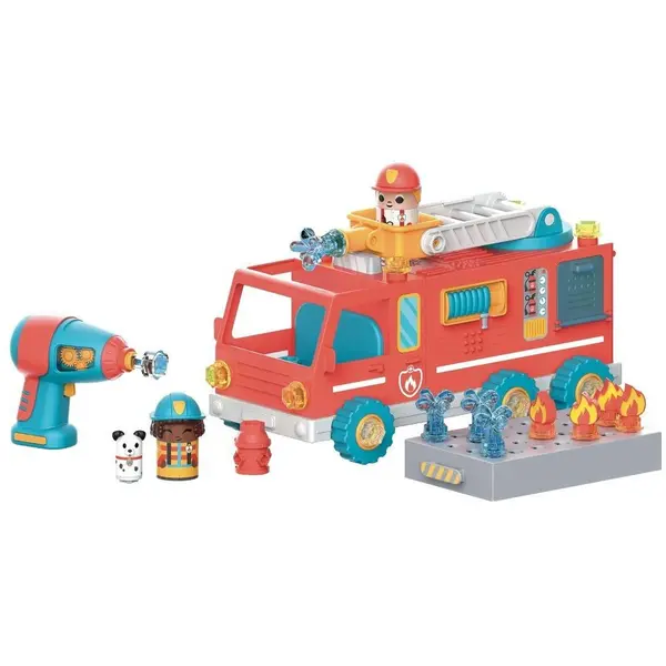 Educational Insights Bormasina Magica - Camionul pompierilor