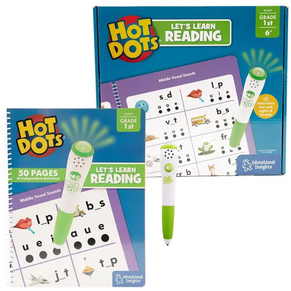 Educational Insights Set Hot Dots® - Invat sa citesc in lb.engleza
