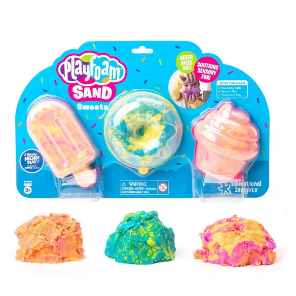 Educational Insights Set nisip kinetic - Dulciuri - Playfoam™