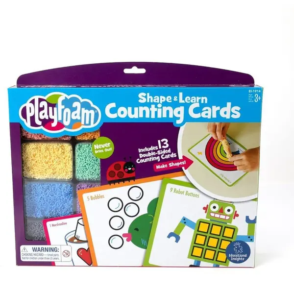 Educational Insights Spuma de modelat Playfoam™ - Invatam sa numaram