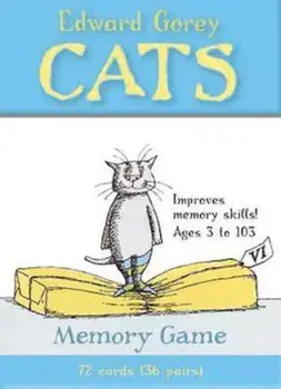 Edward Gorey's Cats Memory GameMg010, Hardcover/***