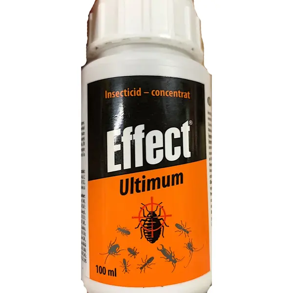 Effect Ultimum 100 ml insecticid de contact (gandaci de bucatarie, muste, tantari, capuse, purici, paianjeni) - Default Title