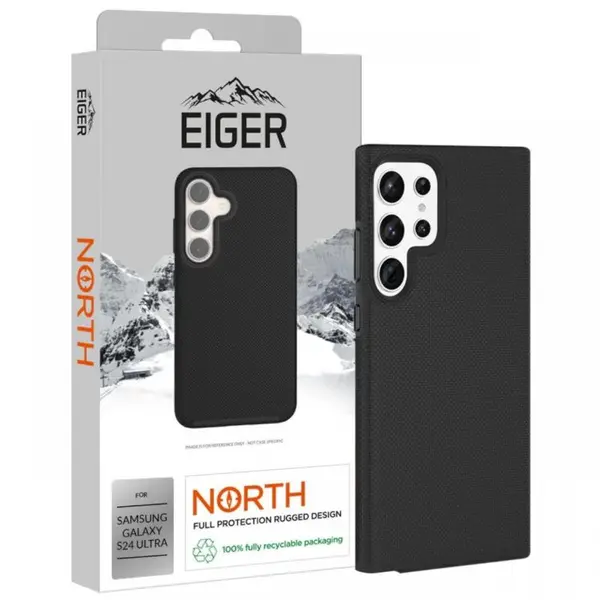Eiger Husa North Case Samsung Galaxy S24 Ultra Black