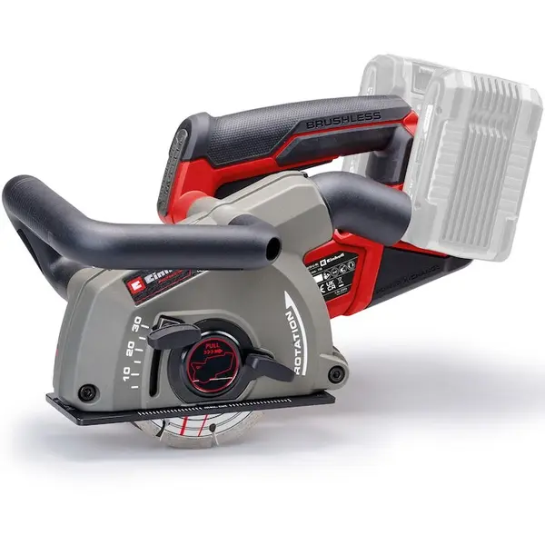 Einhell Debitor canale Einhell Professional fara fir TP-MA 36/30 Li BL - Solo Power X-Change, 36 V, latime de taiere pana la 30 mm, adancime de taiere pana la 30 mm, incl. 2x discuri diamantate, livrat fara acumulator si incarcator