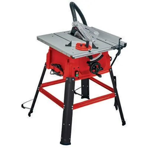 Einhell Ferastrau circular cu masa Einhell TC-TS 2025 3 eco, 1800W, 5000 RPM, 250x30 mm diametru disc, 85 mm inaltimea maxima de taiere la 90 grade, Rosu-Negru