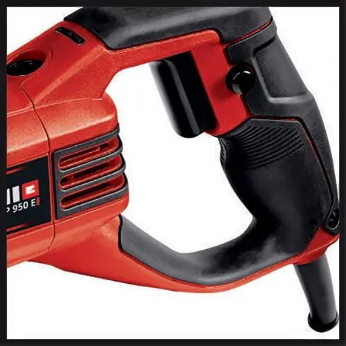 Einhell Fierastrau sabie, multifunctional Einhell Expert TE-AP 950 E, 950 W, 220-240 V, nr curse 2800, 20 mm lungime cursa, 15 cm taiere in lemn, Rosu-Negru