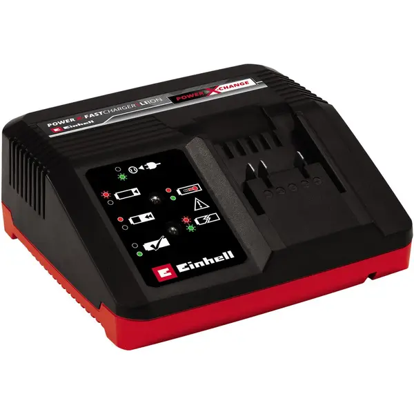 Einhell Incarcator acumulatori, Einhell, Power X-Fastcharger, 4 A, Rosu-Negru