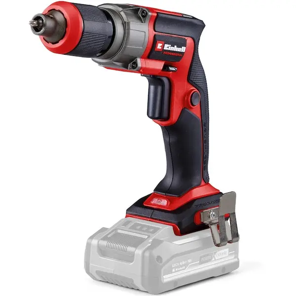 Einhell Masina de insurubat pentru gips-carton pe acumulator Einhell Professional TP-DY 18 Li BL - Solo Power X-Change, 18 V, 5000 rpm, motor fara perii, functionare continua, fara acumulator si incarcator