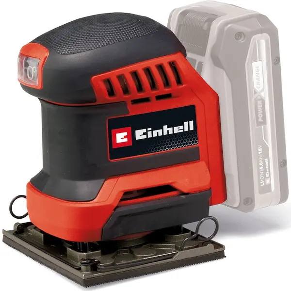 Einhell Masina de slefuit orbitala Einhell Expert TE-OS 18/113 Li-Solo Power X-Change 18 V, raza orbitala de 1.8 mm, fara acumulator si incarcator