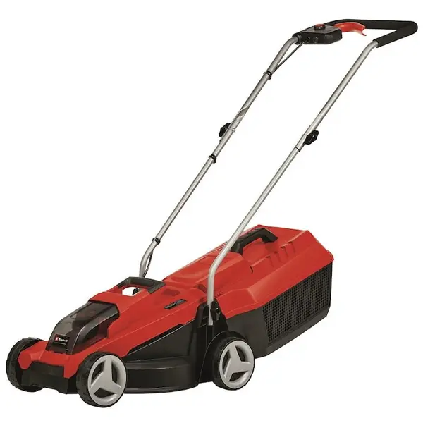 Einhell Masina de tuns iarba//gazon pe acumulator Einhell Power X-Change GE-CM 18/32 Li Brushless-Solo, 18 V, 32 cm latime taiere, inaltime taiere 30-70 mm, 3 trepte de taiere, sac colector 25 l, fara acumulator si incarcator in setul de livrare