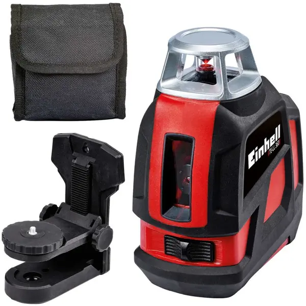 Einhell Nivela cu laser in cruce Einhell TE-LL 360, max. 20 m, autonivelare, precizie 0.4 mm/m
