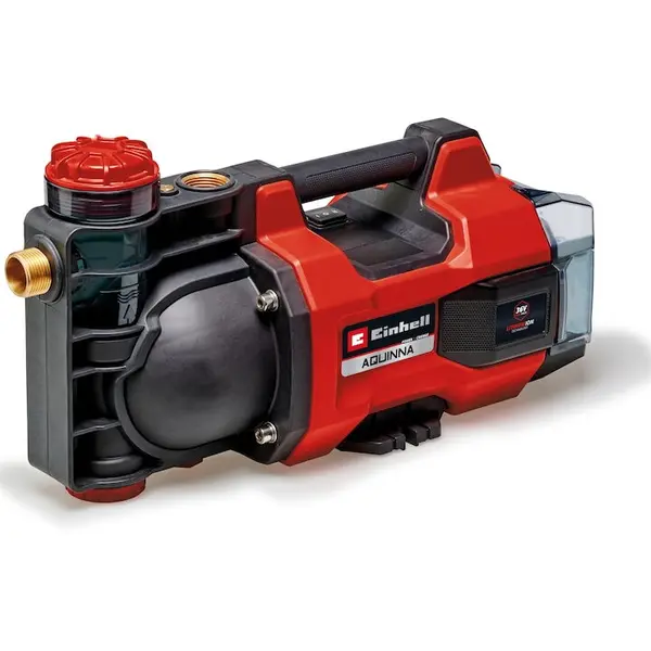 Einhell Pompa de apa pe acumulator Einhell Expert AQUINNA 36/34 Power X-Change, 36 V, maxim 3.400 l/h debit, 37 m inaltime maxima refulare, protectie la suprasarcina si inghet, fara acumulator/incarcator