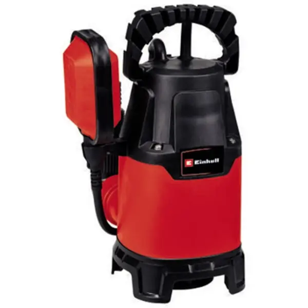 Einhell Pompa submersibila cu flotor pentru apa murdara Einhell GC-DP 3325, 330 W, debit maxim 9500 l/h, inaltime maxima refulare 6 m, absorbtie 7 m, particule straine max. 25 mm, presiune max. 0.6 bar, cablu 10 m