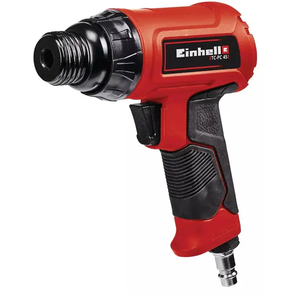 Einhell Set dalta pneumatica pentru compresor Einhell TC-PC 45, 6.3 bar, 1.2 J, 113 l/min consum aer, 4500 PPM, 4 dalti, perie de ace