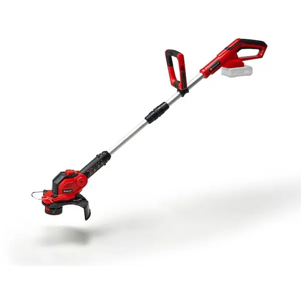 Einhell Trimmer de tuns gazon/iarba pe acumulator Einhell Power-X-Change GE-CT 18/28 Li- SOLO, 18 V, 28 cm diametru taiere, 1.6 mm grosime fir, maner telescopic, fara acumulator si incarcator in setul de livrare