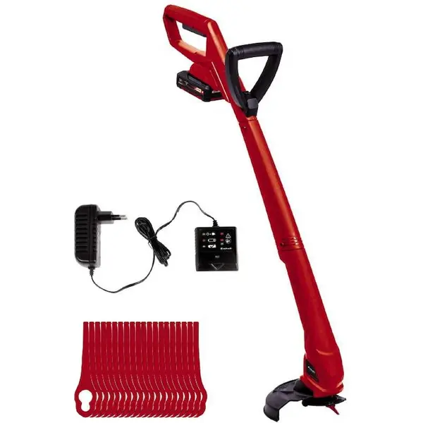 Einhell Trimmer de tuns gazon/iarba pe acumulator Einhell Power X-Change GC-CT 18/24 Li, 18 V, 24 cm diametru taiere, acumulator 1.5 Ah + incarcator + 20 cutite