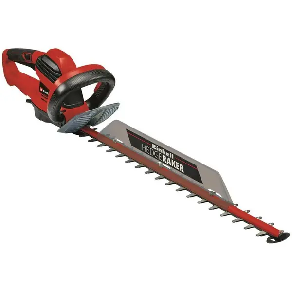 Einhell Trimmer electric, Einhell GE-EH 6560, 650W, 1500rpm, lungime de taiere 60 cm, 3,67 kg, intrerupator de siguranta, Rosu-Negru