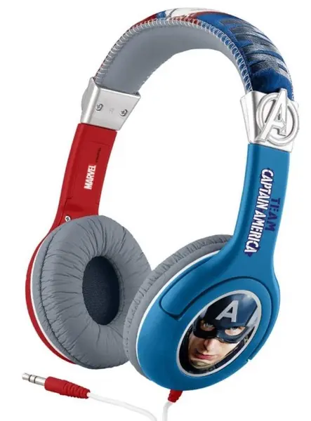 Ekids Captain America Stereo Headphones