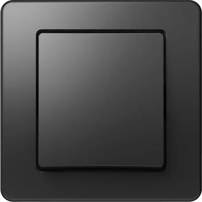 Ekonomik Int. Cruce 1P 10A IP20 Negru, TEM Modul TEM-SE70NB-B