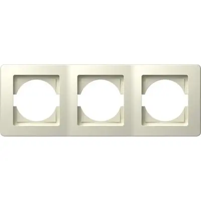 Ekonomik Rama 3P IP20 Crem, TEM Modul TEM-OE30IW-U