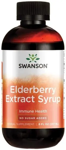 Elderberry Extract Syrup, 237 ml, Swanson