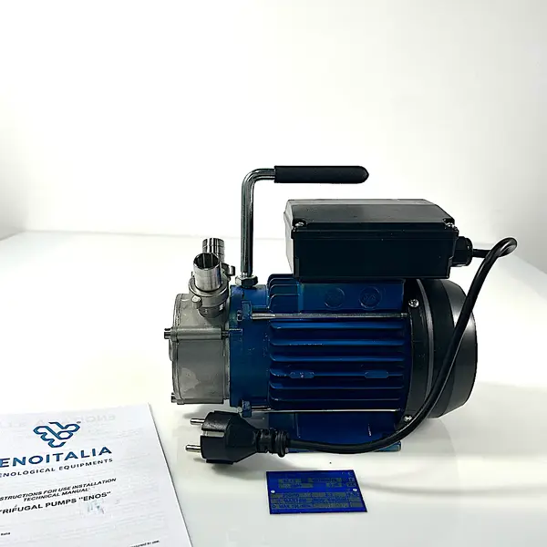 Electopompa Enos 20 inox pentru transvazare vin si lichide alimentare, Enoitalia - Default Title